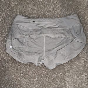 Lululemon speed up shorts 2.5” white